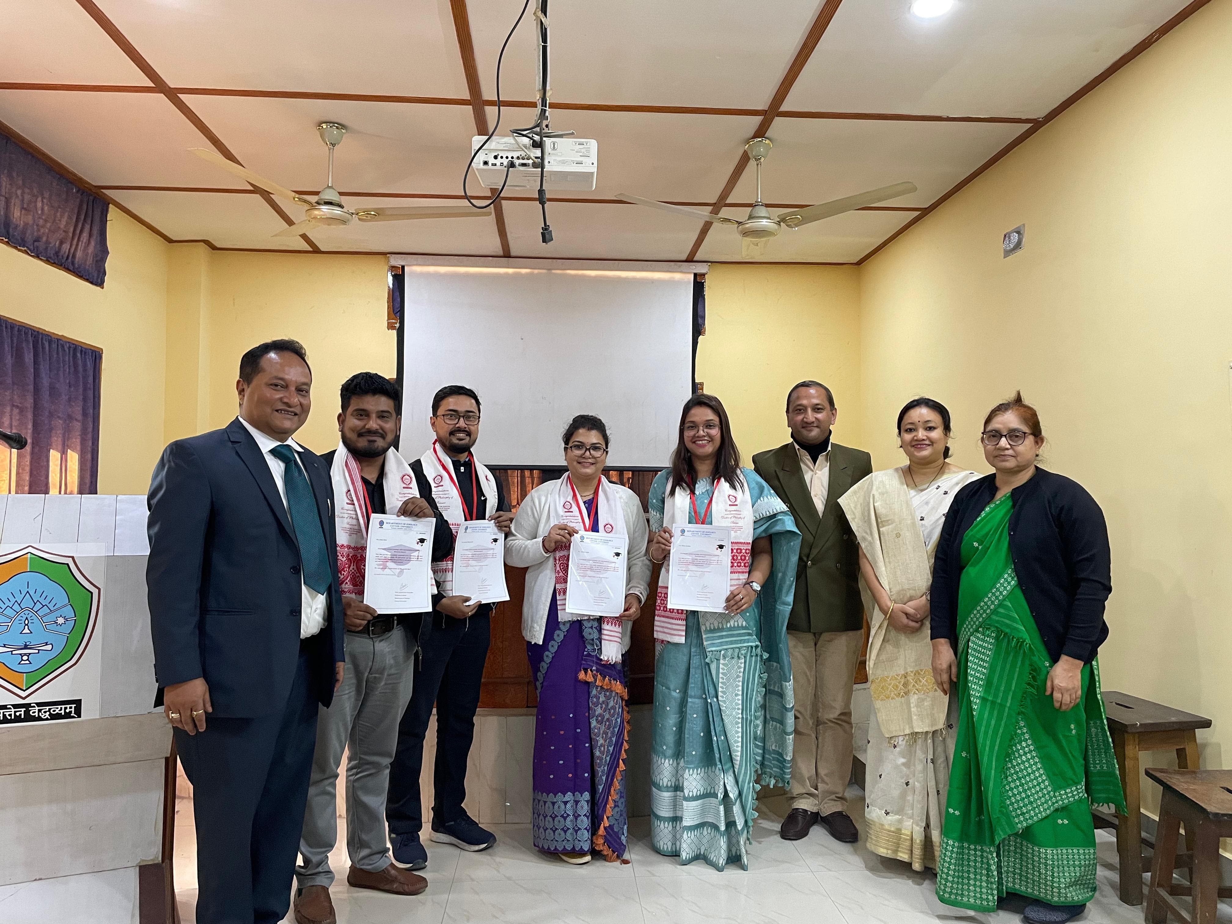 PHD. AWARDEES