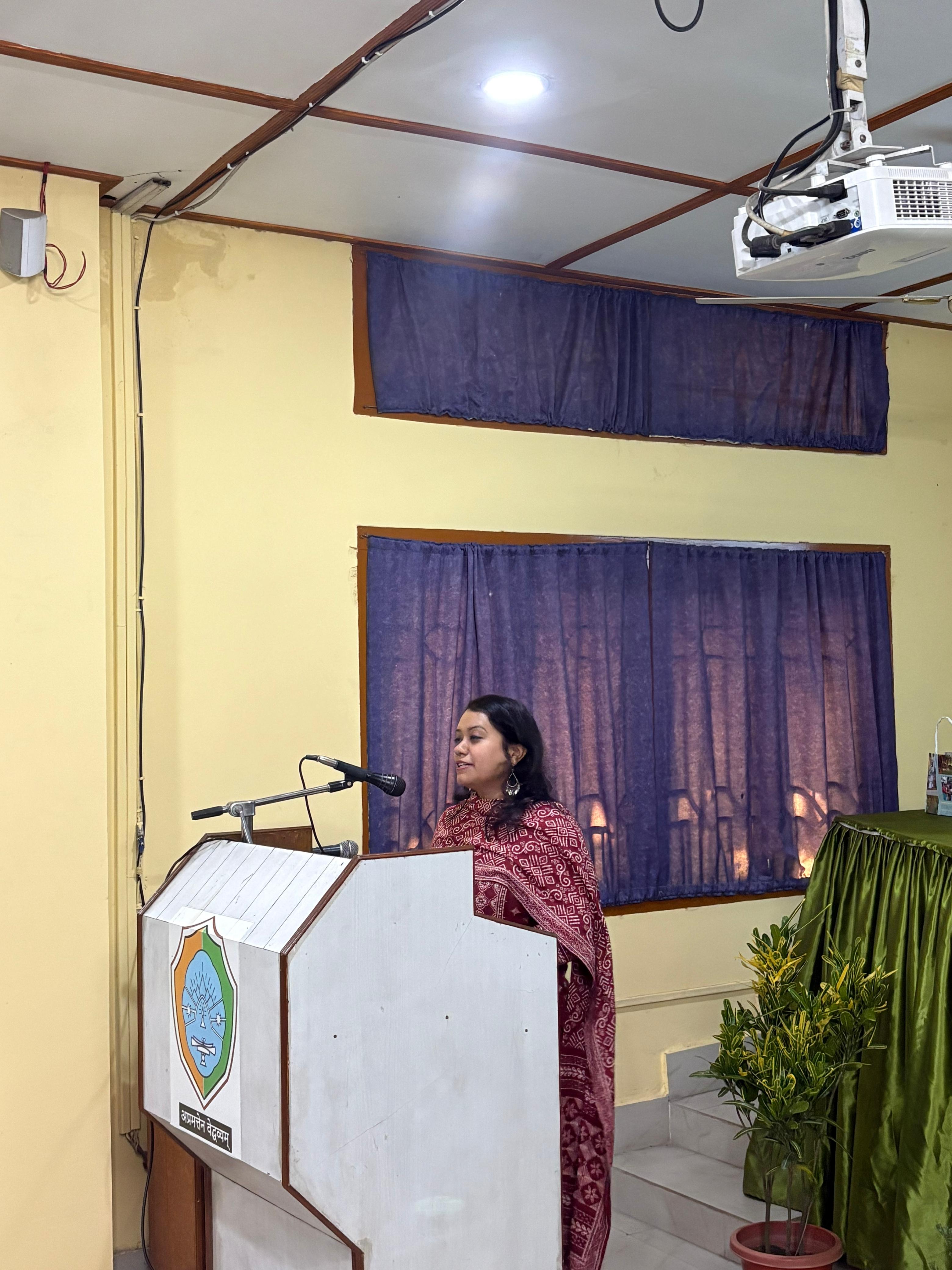 Career Counselling Session by Ms. Bipasha Singla (Director, Postal Sevice)